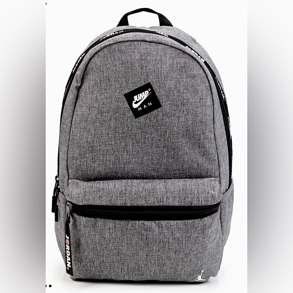 Nike Air Jordan Jumpman Charcoal Gray Backpack